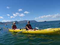 Sea-kayaking in False Bay